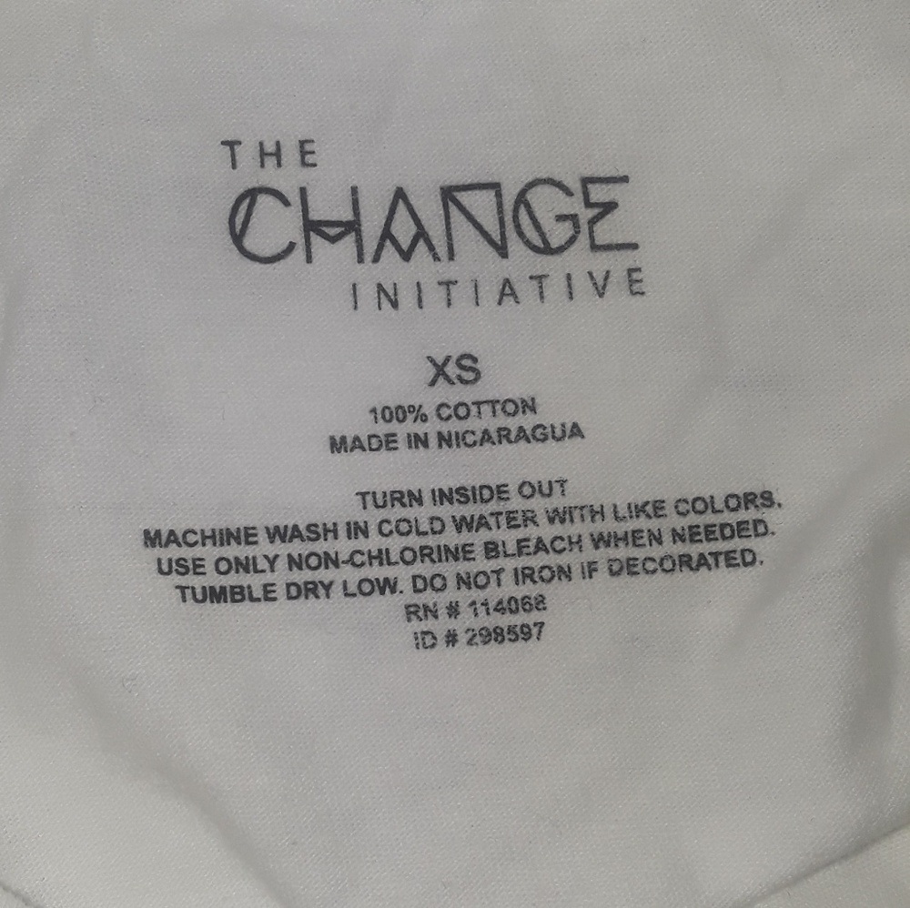 The change initiative white current mood print XS - Picture 5 of 7